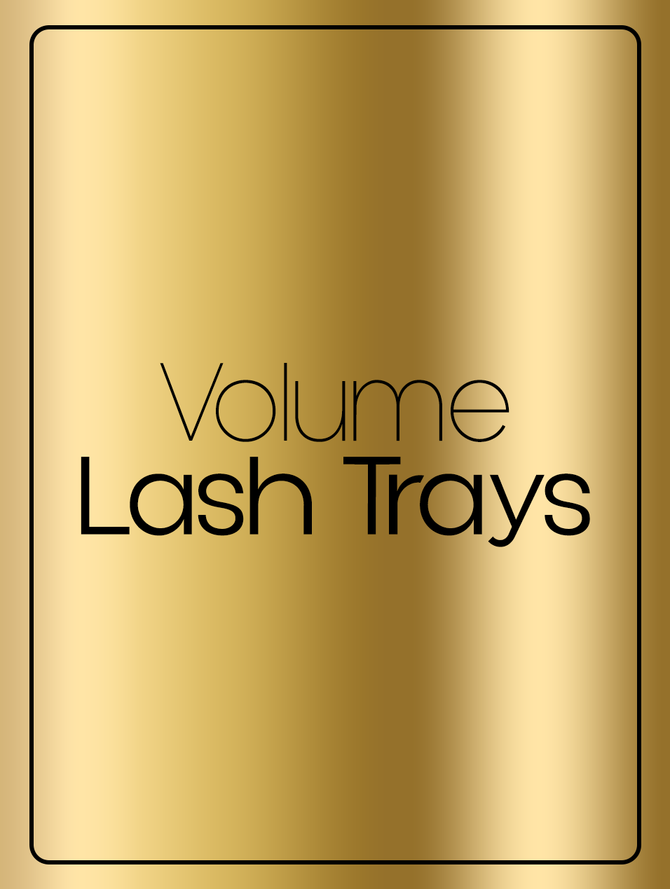Volume Lash Trays