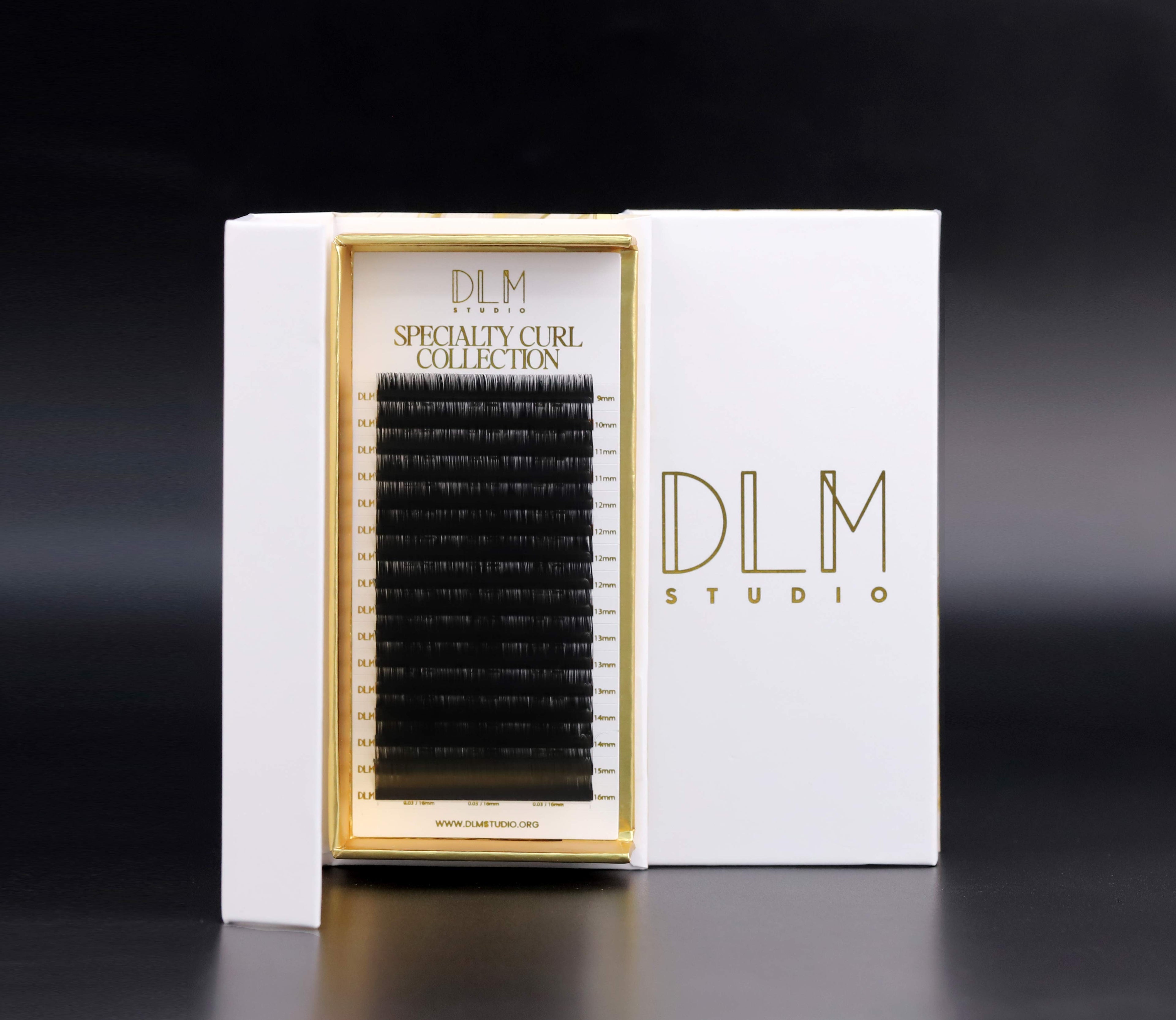 .03 B Curl Mixed Trays Volume Lash Extensions [VELVET SILK]